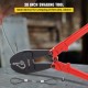 Buy Manual Crimping Tool 30 Pressure Plier Alloy Steel Wire Crimper for Sleeves Crimping Tool 10 lbs