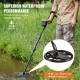 Buy Metal Detector for Adults and Kids 10 Inch Professional Metal Detector Adjustable Waterproof IP68 Coil LCD Display 7 Modes Advanced DSP Chip Lightweight for Gold Coin Search