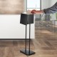 Buy Free Standing Suggestion Box 35.5x25.5x108 cm Metal Mailbox with Digital Code Lock Free Standing Mailbox with Stand and Swivel Casters Durable Construction for Home Office School, Black