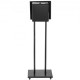 Buy Free Standing Suggestion Box 35.5x25.5x108 cm Metal Mailbox with Digital Code Lock Free Standing Mailbox with Stand and Swivel Casters Durable Construction for Home Office School, Black