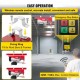 Buy Electric Hoist 220V/1020W Load Capacity 248KG/495KG Electric Winch with Wireless Remote 12m/min, 6m/min Lifting Tool for Home Shop Workshop