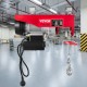 Buy Electric Hoist 220V/600W Load Capacity 124KG/248KG Electric Winch with Wireless Remote 12m/min, 6m/min Lifting Tool for Home Shop Workshop