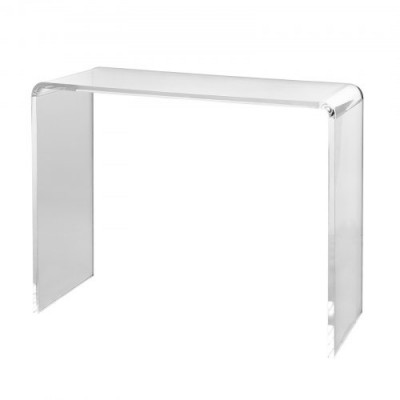 VEVOR Mesa Consola Mesa Auxiliar de Acrílico 964 x 381 x 740 mm para Salón