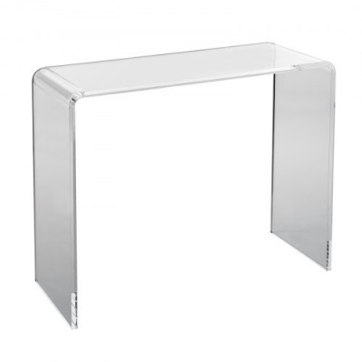 VEVOR Mesa Consola Mesa Auxiliar de Acrílico 964 x 381 x 740 mm para Salón