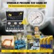 Buy Hydraulic Gauge Test Kit for Excavation Machinery 8,700 PSI, Pressure Gauge Set with Aluminum Case, Pressure Tester with 1.6m Quality Test Hose