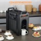 Buy 9.5L Insulated Beverage Dispenser Non-Electric Hot and Cold Water Dispenser 10H Storage Insulated Container with Tap Portable LDPE Food Container for Camping Catering