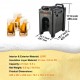 Buy 9.5L Insulated Beverage Dispenser Non-Electric Hot and Cold Water Dispenser 10H Storage Insulated Container with Tap Portable LDPE Food Container for Camping Catering