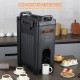 Buy 18.9L Insulated Beverage Dispenser Non-Electric Hot and Cold Water Dispenser 10H Storage Insulated Container with Tap Portable LDPE Food Container for Camping Catering