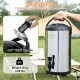 Buy Insulated Beverage Dispenser Non-Electric Hot and Cold Water Dispenser 9.2L Stainless Steel Food Storage Insulated Container 4-6H with Faucet Portable for Camping