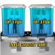 Koop 24 L drankautomaat, koude drankenautomaat met 12 l * 2 tanks, 150 W sapautomaat, roestvrijstalen koude drankenautomaat Temperatuur 5-12 ℃