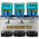 Koop 36 L drankautomaat, koude drankenautomaat met 12 l * 3 tanks, 270 W sapautomaat, roestvrijstalen koude drankenautomaat Temperatuur 5-12 ℃