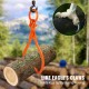 Buy Log Pulling Tongs, 18 Inch 2-Claw Log Lifting Tongs, Heavy Duty Steel Wood Pulling Tongs, 772 lbs/350kg Load Capacity, Logging Tool