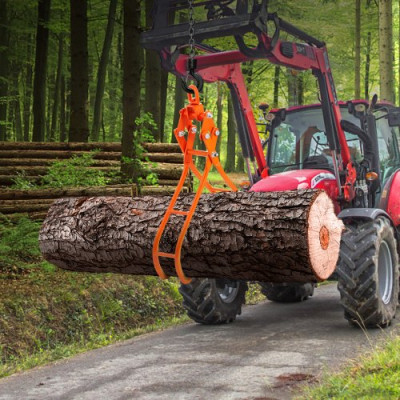 VEVOR Gancho de garra para madera, 28 pulgadas, 4 garras para pinzas de registro, pinzas giratorias de acero para elevación de troncos, diseño de garras de águila con capacidad de carga de 2205 lbs/10