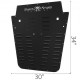 Comprar Revestimiento en polvo negro con rejilla de ventilación para capó para Jeep Wrangler JK 2013-2017