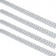 Buy Universal E-track Tie Down Rail Kit 5ft E-track Horizontal Rail Set 34 Pcs Versatile Steel E-track Tie Down Rails E-track Rail Silver for Cargo on Trucks Trailers