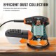 Buy 350W 1.52A Random Orbital Sander Eccentric Sander with Dust Box Electric Sander 12.7cm Diameter 6 Adjustable Speed Orbital Sander for Wood Metal Plastic 230V