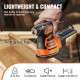 Buy 350W 1.52A Random Orbital Sander Eccentric Sander with Dust Box Electric Sander 12.7cm Diameter 6 Adjustable Speed Orbital Sander for Wood Metal Plastic 230V