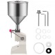 Buy Pneumatic Liquid Paste Filling Machine 5-110ml Stainless Steel Pneumatic Liquid Filling Machine 11.5L Hopper Capacity for Creams Cosmetics Shampoo