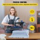 Buy Heat Press Machine 30 x 38 cm 0-410 °F Heat Press Machine 1000 W Black and Blue Digital T-shirt Sublimation Machine