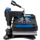 Buy Heat Press Machine 30 x 38 cm 0-410 °F Heat Press Machine 1000 W Black and Blue Digital T-shirt Sublimation Machine