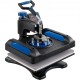 Buy Heat Press Machine 30 x 38 cm 0-410 °F Heat Press Machine 1000 W Black and Blue Digital T-shirt Sublimation Machine