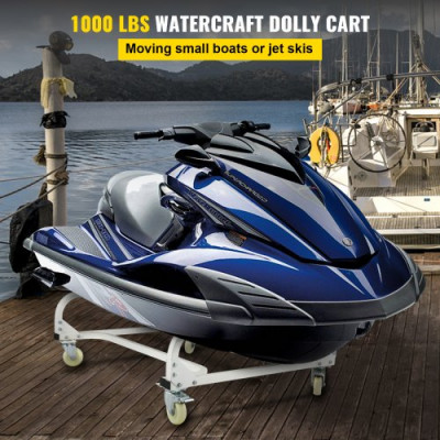 VEVOR Watercraft PWC Dolly Jet Ski Stand Carro de almacenamiento Remolque de capacidad de 1000 LBS