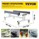 VEVOR Watercraft PWC Dolly Jet Ski Stand Carro de almacenamiento Remolque de capacidad de 1300 LBS