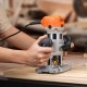 Buy Electric Wood Router 1.25HP 800W Surface Router with Fixed Base Handheld Router 30000RPM Wood Router Kit 6 Variable Speed for Wood Slotting Trimming