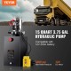 Buy DC 12V 14L Hydraulic Pump Double Acting Hydraulic Unit Oil Flow 3.44L/min Max Discharge Pressure 22MPa for Dump Truck, Tail Lift, Trailer, Lifting and Unloading