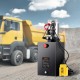 Buy DC 12V 14L Hydraulic Pump Double Acting Hydraulic Unit Oil Flow 3.44L/min Max Discharge Pressure 22MPa for Dump Truck, Tail Lift, Trailer, Lifting and Unloading