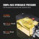 Buy DC 12V 19L Hydraulic Pump Single Acting Hydraulic Unit Oil Flow 3.44L/min Max Discharge Pressure 22MPa for Dump Truck, Tail Lift, Trailer, Lifting and Dumping