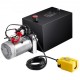 Buy DC 12V 19L Hydraulic Pump Single Acting Hydraulic Unit Oil Flow 3.44L/min Max Discharge Pressure 22MPa for Dump Truck, Tail Lift, Trailer, Lifting and Dumping