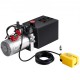 Buy DC 12V 6L Hydraulic Pump Double Acting Hydraulic Unit Oil Flow 3.44L/min Max Discharge Pressure 22MPa for Dump Truck, Tail Lift, Trailer, Lifting and Unloading