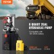 Buy DC 12V 8L Hydraulic Pump Single Acting Hydraulic Unit Oil Flow 3.44L/min Max Discharge Pressure 22MPa for Dump Truck, Tail Lift, Trailer, Lifting and Dumping