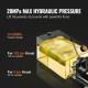 Buy AC 220V 14L Hydraulic Pump Single Acting Hydraulic Unit Oil Flow 6.4L/min Max Discharge Pressure 22MPa for Dump Truck, Lift Platform, Trailer, Lifting and Unloading