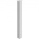 Comprar Buzón Post Stand Mail Box Post 43" Acero con recubrimiento en polvo blanco para exteriores