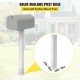 Comprar Buzón Post Stand Mail Box Post 43" Acero con recubrimiento en polvo blanco para exteriores