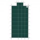 Comprar Cubierta rectangular de seguridad para piscina, 16 x 32 pies, sección de escalón verde, 4 x 8 pies, invierno al aire libre