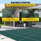 Buy Safety Pool Cover Cover Size 5.47 x 11.47 m, Pool Cover Pool Size 4.87 x 11 m, Pool Tarp, for All Types of Pools such as Home, Garden, Hotel