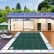 Buy Safety Pool Cover Cover Size 5.47 x 11.47 m, Pool Cover Pool Size 4.87 x 11 m, Pool Tarp, for All Types of Pools such as Home, Garden, Hotel