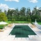 Comprar Cubierta rectangular de seguridad para piscina, sección de paso verde, 4x8 pies, invierno al aire libre