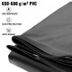 Buy Safety Cover for Swimming Pools 3.5 x 5 m, Black PVC Material