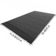 Buy Safety Cover for Swimming Pools 3.5 x 5 m, Black PVC Material