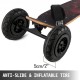 Buy Skateboard 99X20cm Mountainboard Longboard with Skateboard Bearing