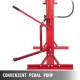 Buy Hydraulic Press Workshop 20T Pressing Force with Red High Strength Steel and Pedal Pump