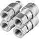 Comprar Acoplador hidráulico Acoplamiento rápido hidráulico Cuerpo de 1/2" Acoplamiento hidráulico 1/2" NPT Acoplamiento hidráulico Acoplamiento rápido 2 pares Acoplamiento rápido hidráulico 27,6 MPa