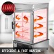 Buy 5-Layer Commercial Electric Steamer, Stainless Steel Commercial Electric Food Steamer, Food Warmer Display Cabinet 900W Commercial Bun Steamer 300 x 300mm