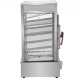 Buy 5-Layer Commercial Electric Steamer, Stainless Steel Commercial Electric Food Steamer, Food Warmer Display Cabinet 900W Commercial Bun Steamer 300 x 300mm