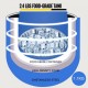 Buy Ice Maker Portable Ice Machine 18kg/24h 24pcs For Ice Cubes With Led Indicator