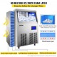 Buy Ice Maker Commercial Ice Making Machine 50KG/24H Stainless Steel ABS Intelligent Control Panel Snow Making Machine